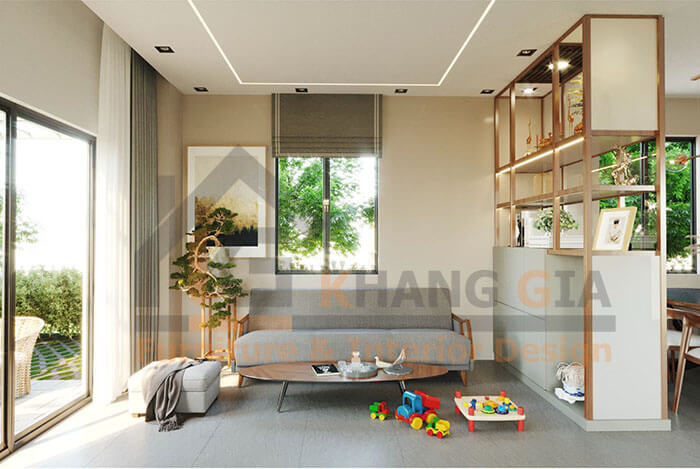 thiết kế nội thất biệt thự đẹp hiện đại