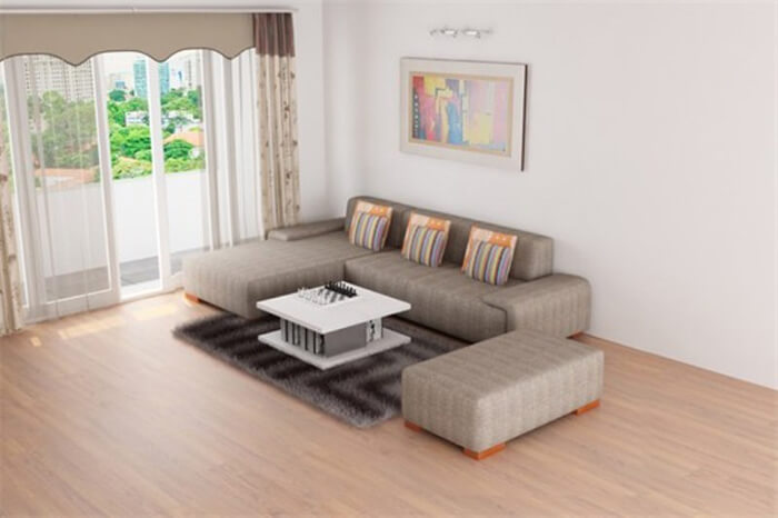 Sofa phòng khách hiện đại dành cho căn hộ chung cư