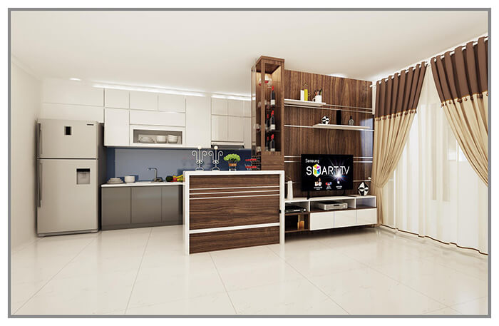 Thi công nội thất căn hộ vinhome