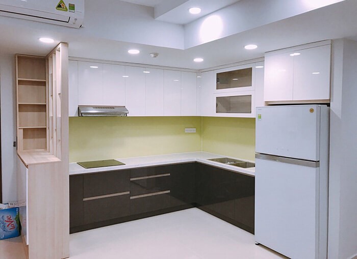 Thi công tủ bếp giá tại xưởng