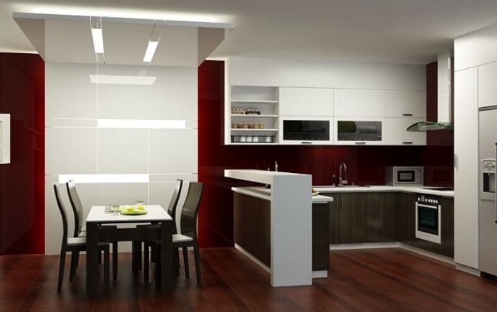 Thiết kế mẫu quầy bar hiện đại