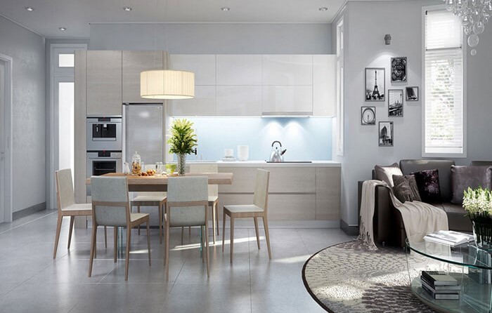 Thiết kế nội thất căn hộ sunrise Quận 7