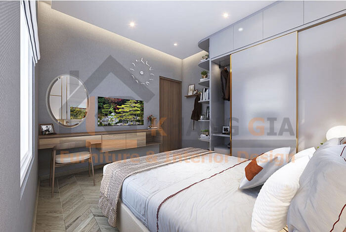 thiết kế nội thất phòng ngủ biệt thự