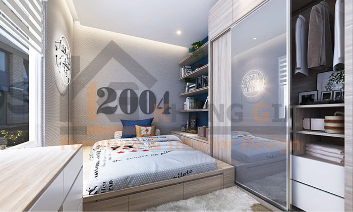 thiết kế nội thất biệt thự phòng ngủ