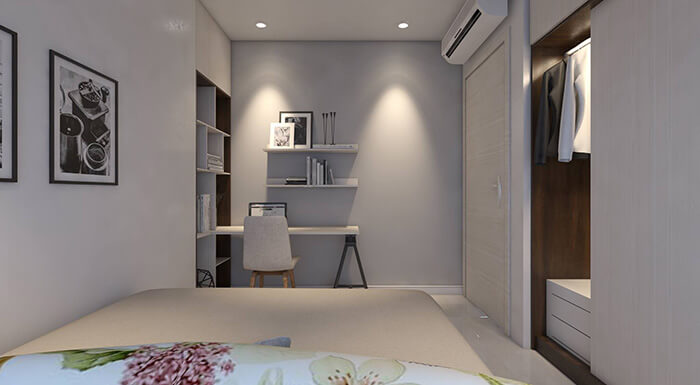 thiet ke thi cong noi that can ho 2 phong ngu Orchard