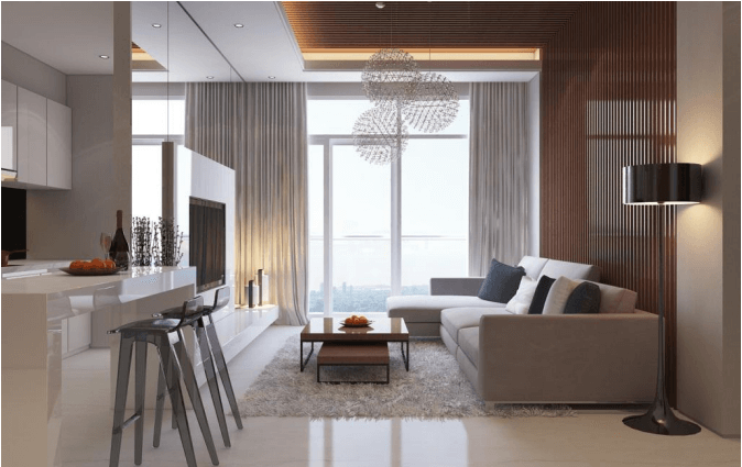 Thiết kế thi công nội thất căn hộ sunrise city quận 7