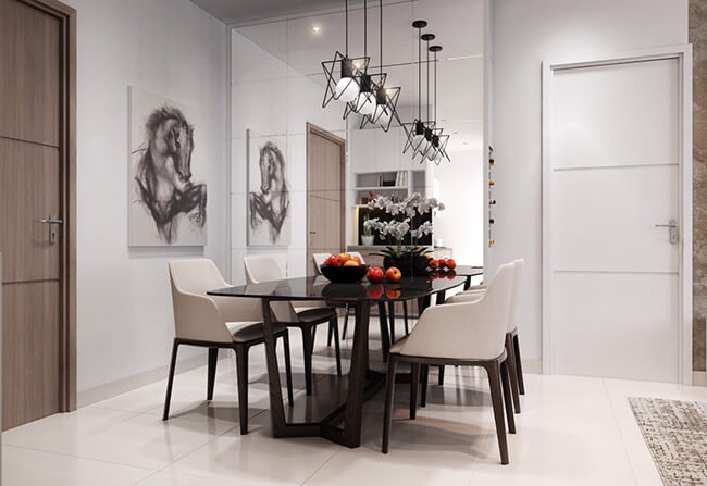 Thiết kế thi công nội thất chung cư Masteri Q2