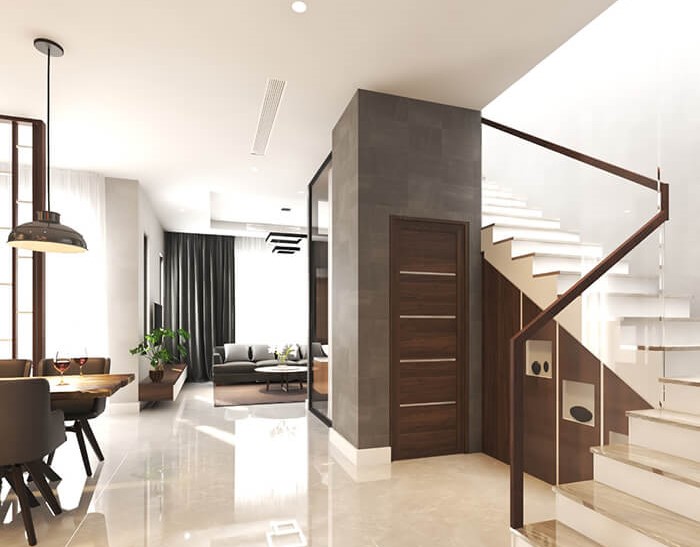 Thiết kế thi công nội thất nhà phố quận 7