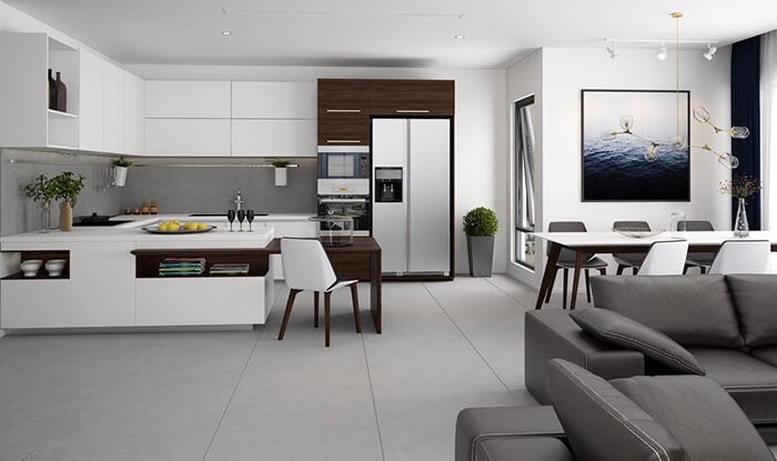 Thiết kế thi công nội thất nhà phố ở Phú Nhuận