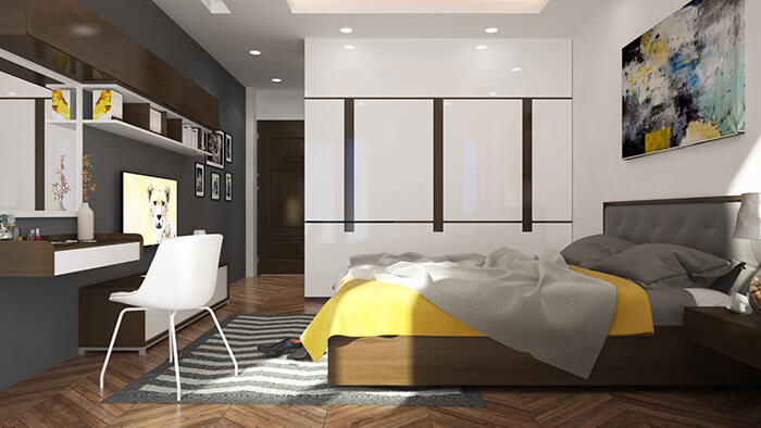 Thiết kế thi công nội thất nhà phố ở Phú Nhuận