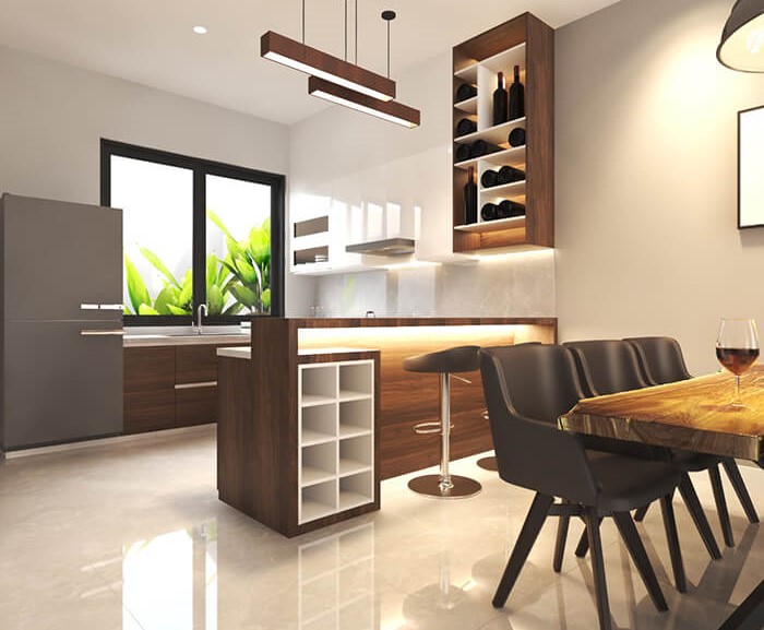 Thiết kế thi công nội thất nhà phố quận 7