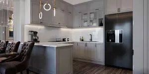 Thiết kế thi công nội thất căn hộ 2 Phòng ngủ Mizuki