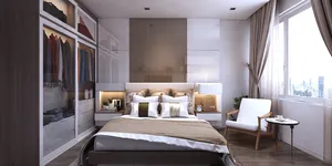 Thiết kế nội thất phòng ngủ sang trọng dành cho căn hộ