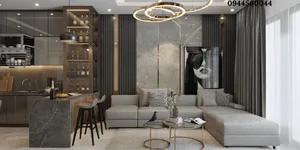 Thiết kế thi công nội thất căn hộ Sunshine City Q7