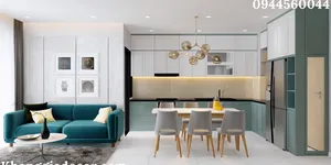 Thiết kế thi công nội thất căn hộ 2 phòng ngủ Investco Babylon