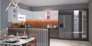 Thiết kế thi công nội thất chung cư 3 phòng ngủ Tân Bình