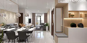 Thiết kế thi công nội thất căn hộ Diamond Riverside