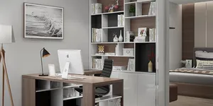 Mẫu thiết kế kệ sách đẹp dành cho căn hộ chung cư