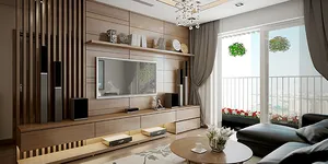 Vách ngăn đẹp dành cho căn hộ chung cư