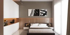 Mẫu giường ngủ gỗ công nghiệp đẹp dành cho căn hộ chung cư