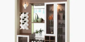 Mẫu tủ rượu hiện đại dành cho căn hộ chung cư