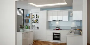 Tủ bếp đẹp dành cho căn hộ chung cư