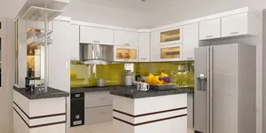 Tủ bếp mdf chống ẩm dành cho căn hộ chung cư