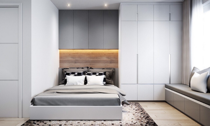 Tủ áo hiện đại dành cho căn hộ chung cư