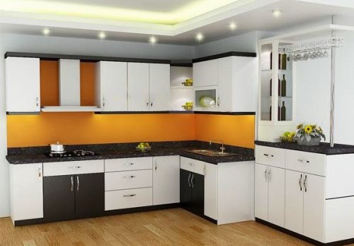 Mẫu phòng bếp đẹp và sang trọng dành cho căn hộ chung cư