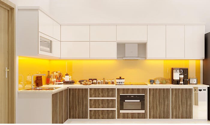 Tủ bếp ficomat đẹp