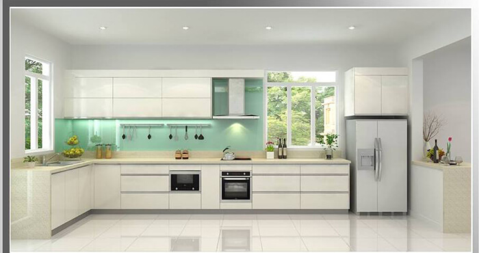 Tủ bếp ficomat đẹp