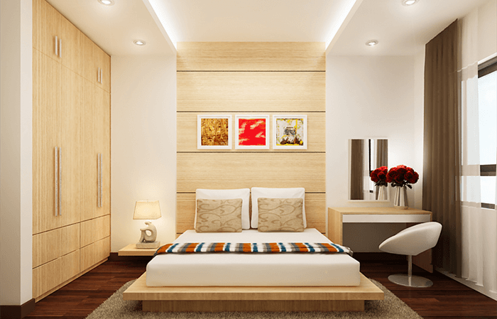 Tủ quần áo đẹp dành cho căn hộ chung cư hiện đại