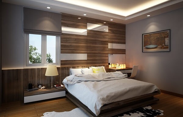 Mẫu vách ốp tường trang trí đẹp dành cho căn hộ chung cư