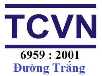 Tiêu chuẩn Việt Nam TCVN 6959 Đường Cát Trắng