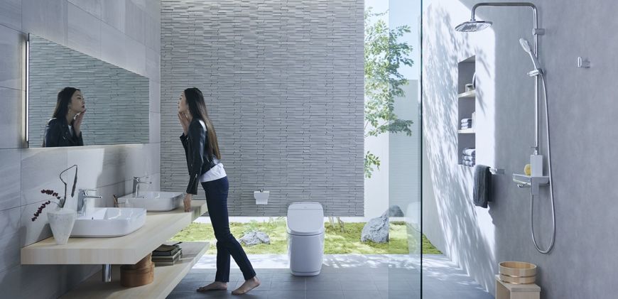 Tận dụng tối đa không gian xanh để xây dựng phòng tắm