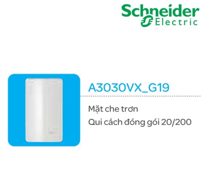 Mặt che trơn Schneider Concept A3030VX_G19 Mặt che trơn Schneider Concept A3030VX_G19
