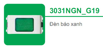 Đèn báo xanh Schneider Concept 3031NGN_G19 Đèn báo xanh Schneider Concept 3031NGN_G19