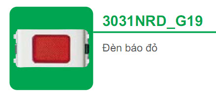 Đèn báo đỏ Schneider Concept 3031NRD_G19 Đèn báo đỏ Schneider Concept 3031NRD_G19