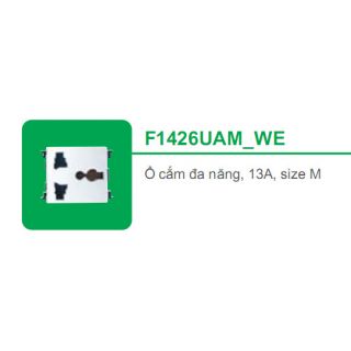 Ổ cắm đa năng 13A size M Schneider S - Flexi F1426UAM_WE Ổ cắm đa năng 13A size M Schneider S - Flexi F1426UAM_WE