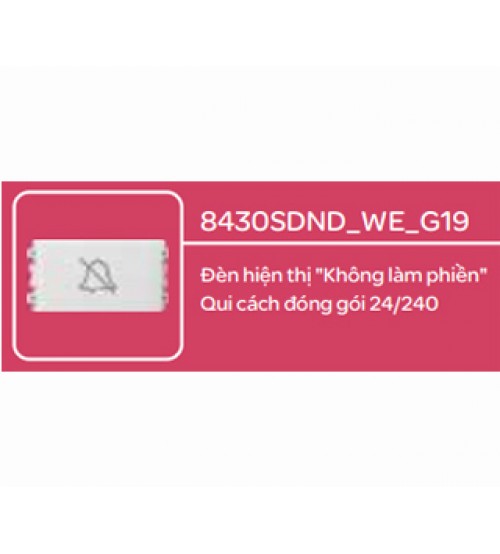 Đèn hiển thị "không làm phiền" Đèn hiển thị "không làm phiền"