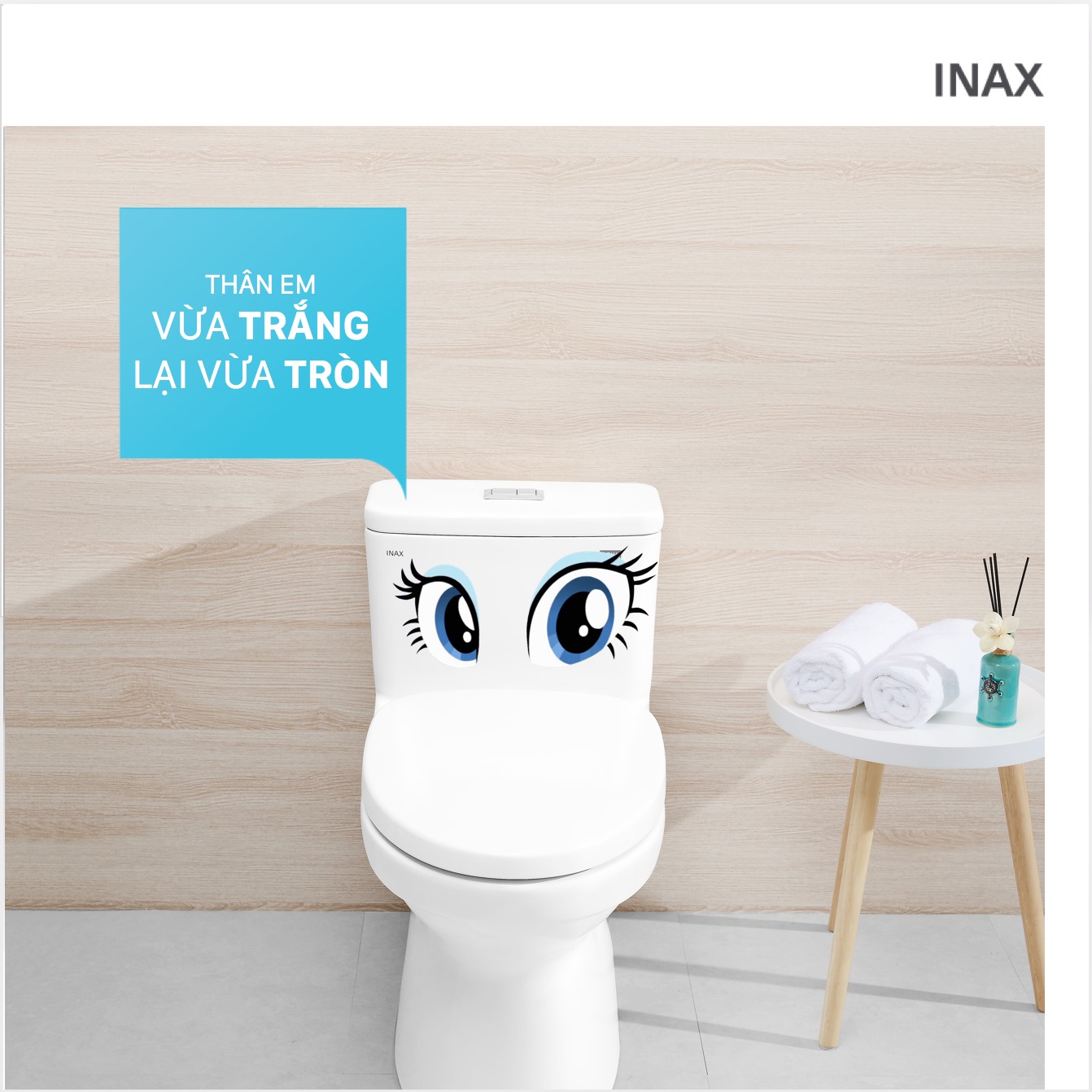 Bàn cầu INAX thế hệ mới