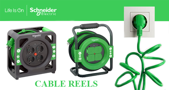 Ổ cắm kéo dài 25 mét Schneider IMT33147 Ổ cắm kéo dài 25 mét Schneider IMT33147