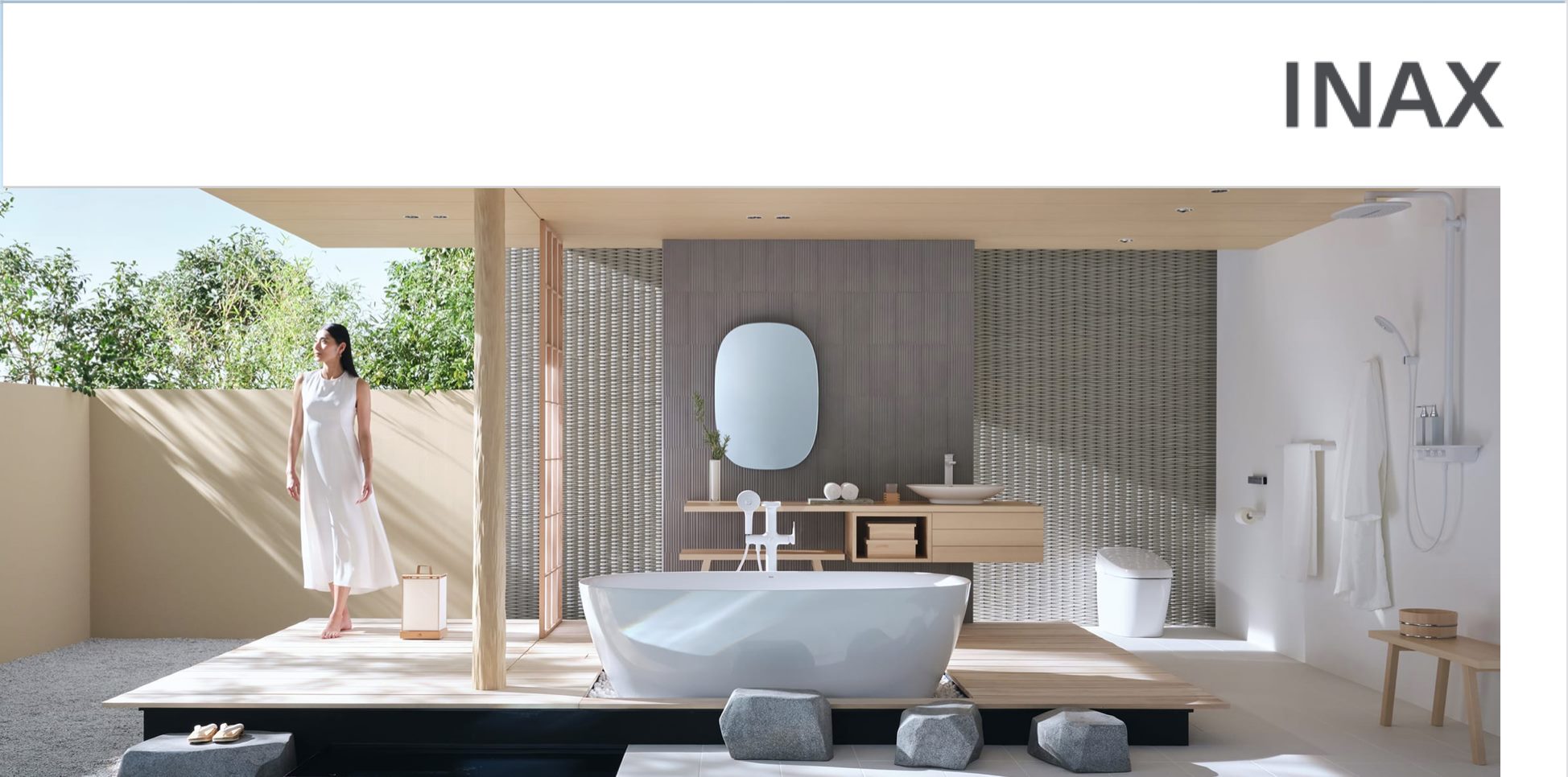 Các thiết bị vệ sinh INAX dành cho phòng tắm