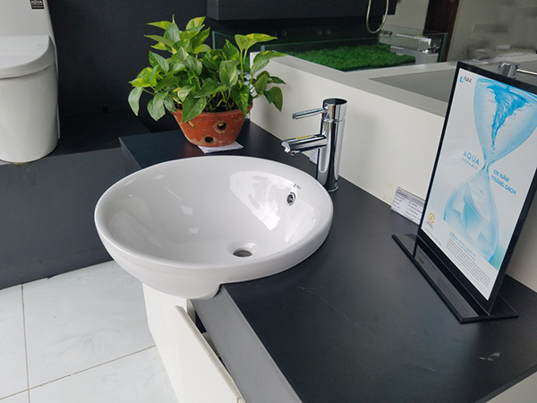 Chậu rửa bán âm bàn INAX AL-333V/BW1 sử dụng công nghệ độc quyền