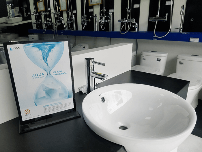 Chậu rửa bán âm bàn INAX AL-333V