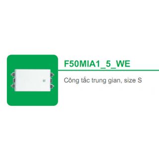 Công tắc trung gian size S Schneider S - Flexi F50MIA1_5_WE Công tắc trung gian size S Schneider S - Flexi F50MIA1_5_WE