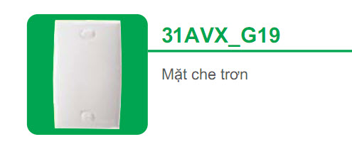 Mặt che trơn Schneider S-Classic 31AVX_G19 Mặt che trơn Schneider S-Classic 31AVX_G19