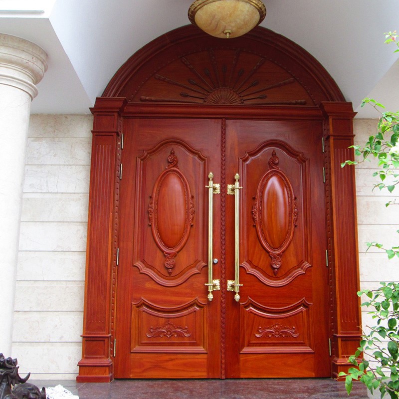 Mẫu cửa gỗ 2 cánh dành cho mặt tiền được ưa chuộng nhất hiện nay Mẫu cửa gỗ 2 cánh dành cho mặt tiền được ưa chuộng nhất hiện nay