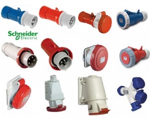 Ổ cắm gắn nổi 5P 63A 6H IP67 Ổ cắm gắn nổi 5P 63A 6H IP67