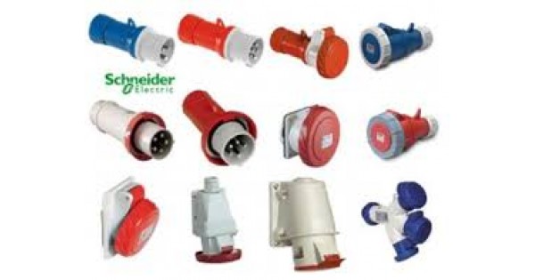 Ổ cắm gắn âm dạng nghiêng 3P 63A 6H IP67 Ổ cắm gắn âm dạng nghiêng 3P 63A 6H IP67